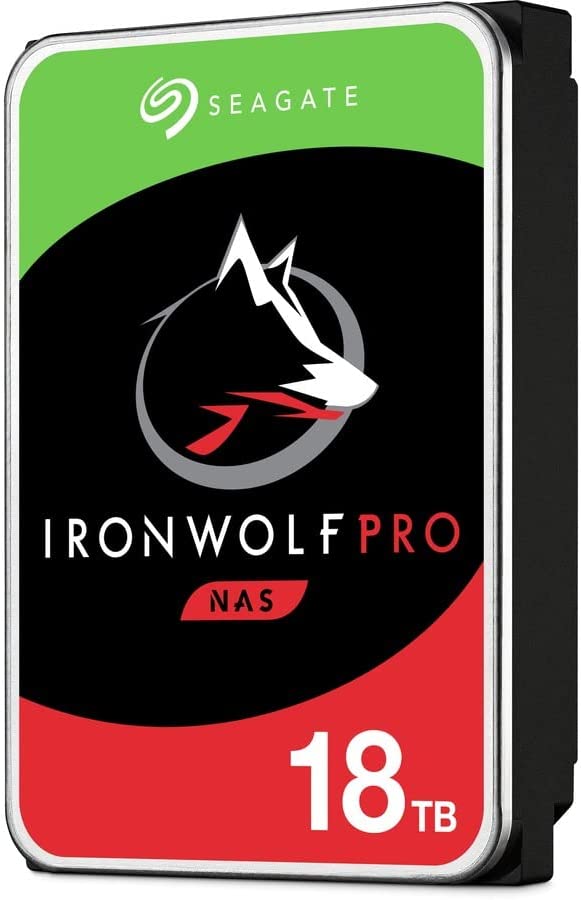 Seagate IronWolf Pro 18TB NAS Hard Drive, 7200 RPM, 256MB Cache : ST18000NE000 Hard Drives JS Bazar