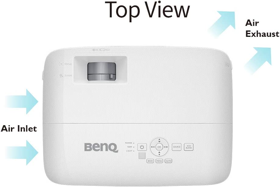 BenQ MW560 4000-Lumen WXGA DLP Projector, White : 9H.JNF77.13P Projectors JS Bazar