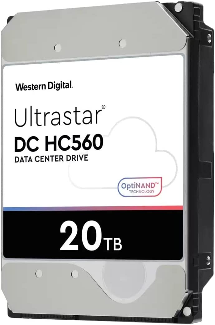 Western Digital Ultrastar DC HC560 20TB Internal Hard Drive : WUH722020ALE6L4 Hard Drives JS Bazar