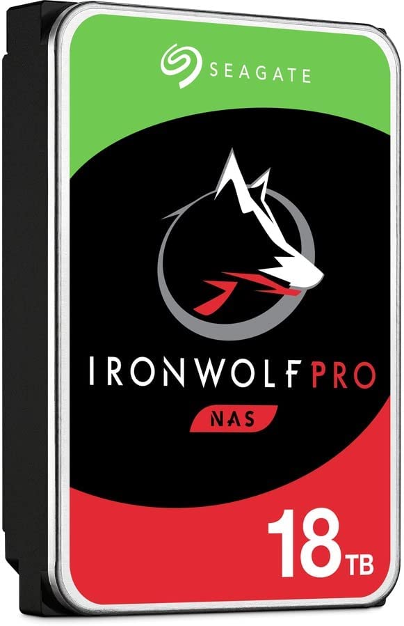 Seagate IronWolf Pro 18TB NAS Hard Drive, 7200 RPM, 256MB Cache : ST18000NE000 Hard Drives JS Bazar