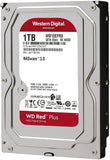 Western Digital 1TB WD Red Plus NAS Internal Hard Drive, 64 MB Cache Size : WD10EFRX Hard Drives JS Bazar