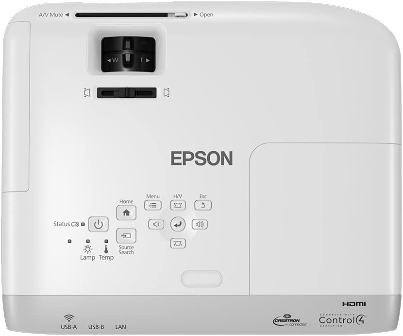 Epson PowerLite  EB-W39 3500 Lumens Flexible, WXGA (1280 x 800), RGB, S-Video, HD-Ready Projector : EB-W39 - JS Bazar