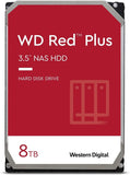 Western Digital 8TB Red Plus NAS Internal Hard Drive HDD, 5640 RPM Class : WD80EFZZ Hard Drives JS Bazar