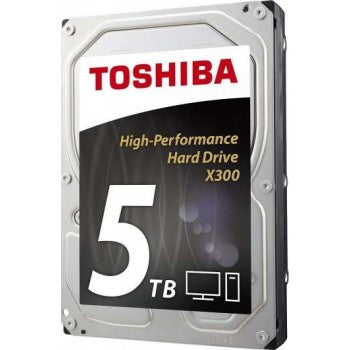 Toshiba 5TB X300-7200 RPM-3.5-inch Internal High Performance Hard Drive | HDWE150EZSTA Hard Drive Toshiba