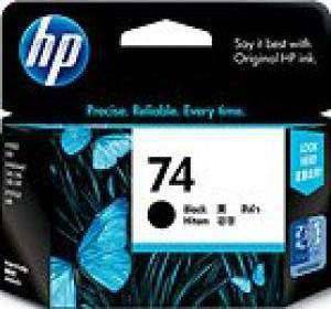 HP 74 Black Original Ink Cartridge : CB335WA Cartridges JS Bazar