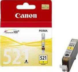 Canon CLI 521 yellow cartridge Cartridges JS Bazar