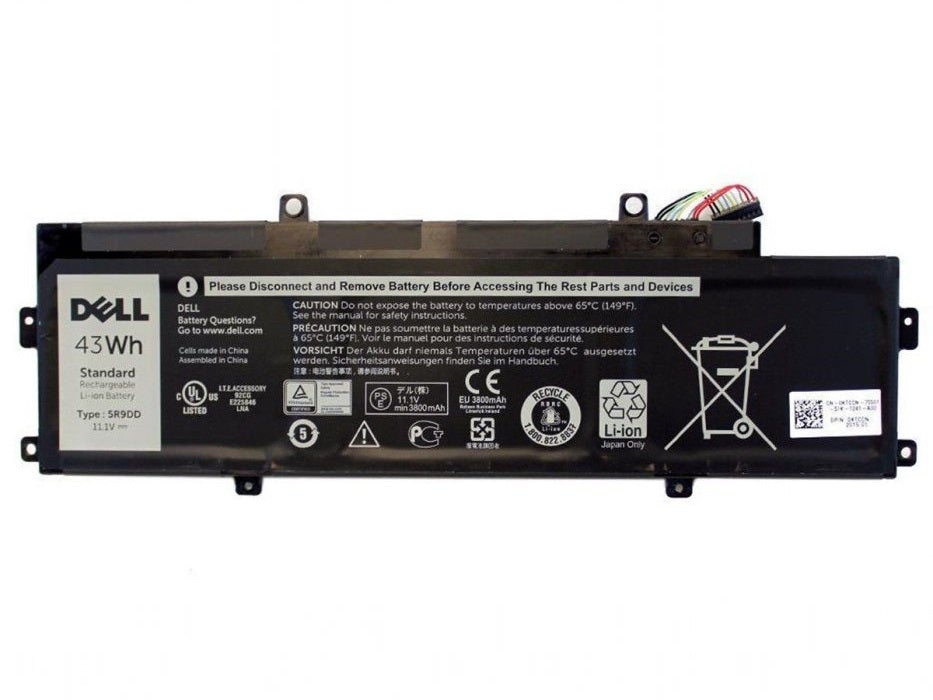 Replacement 5R9DD KTCCN 0KTCCN XKPD0 0XKPD0 Dell Chromebook 11 3120 P22T Replacement Laptop Battery - JS Bazar