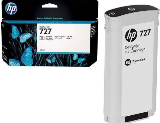 HP 727 130-ml Photo Black Designjet Ink Cartridge : B3P23A Cartridges JS Bazar