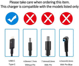 90W USB type C Dell Laptop charger for Dell XPS 13 9350 9365 9370 Latitude 7280 7480 7380 7390 Power Adapter & Charger Accessories JS Bazar