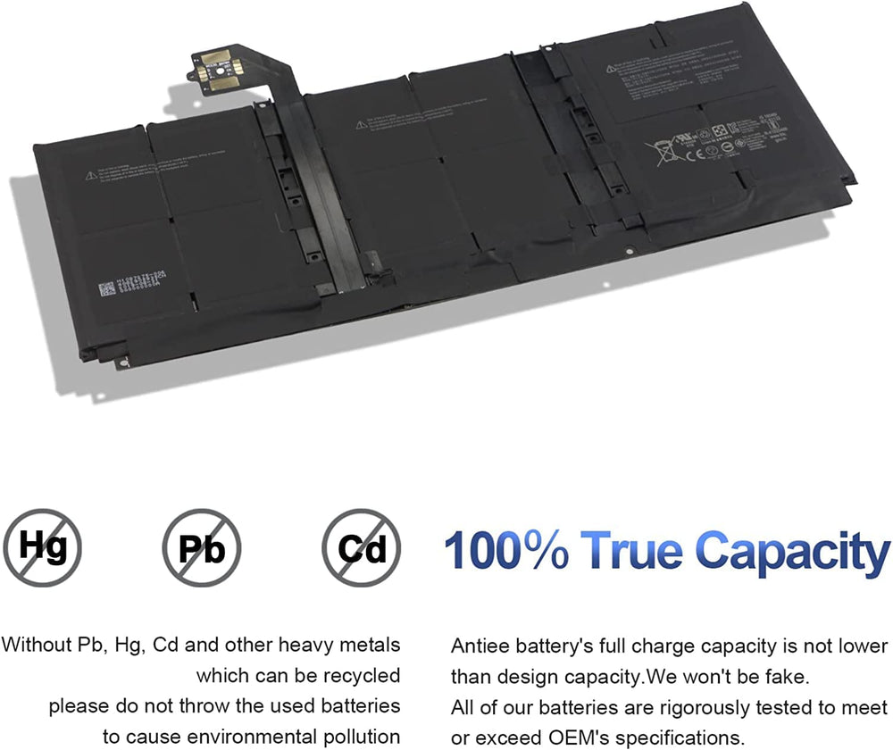 G3HTA052H DYNT02 Battery Compatible with Microsoft Surface Laptop 3 1867 1868 13.5” G3HTA053H G3HTA057H G3HTA058H - JS Bazar