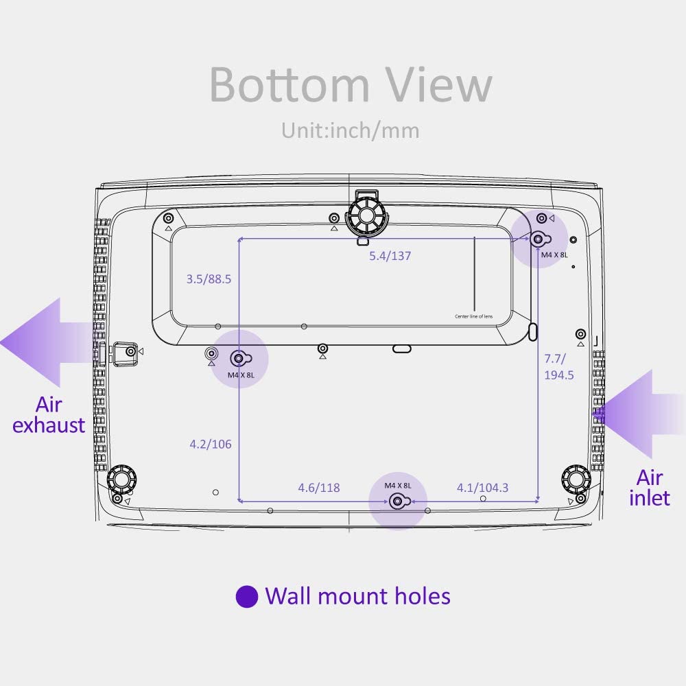 BenQ W2700i True 4K Smart Home Cinema Projector, 2000 Lumens, HDMI : 9H.JMP77.38R Projectors JS Bazar