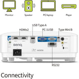 BenQ MS560 SVGA 4000 ANSI Lumen Business Projector : MS560 Projectors JS Bazar