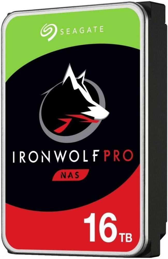 Seagate IronWolf Pro 16TB NAS Hard Drive 7200 RPM 256MB Cache 