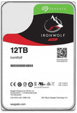 Seagate IronWolf 12TB NAS Hard Drive, 7200 RPM 256MB Cache SATA6.0Gb/s CMR : ST12000VN0008 Hard Drives JS Bazar