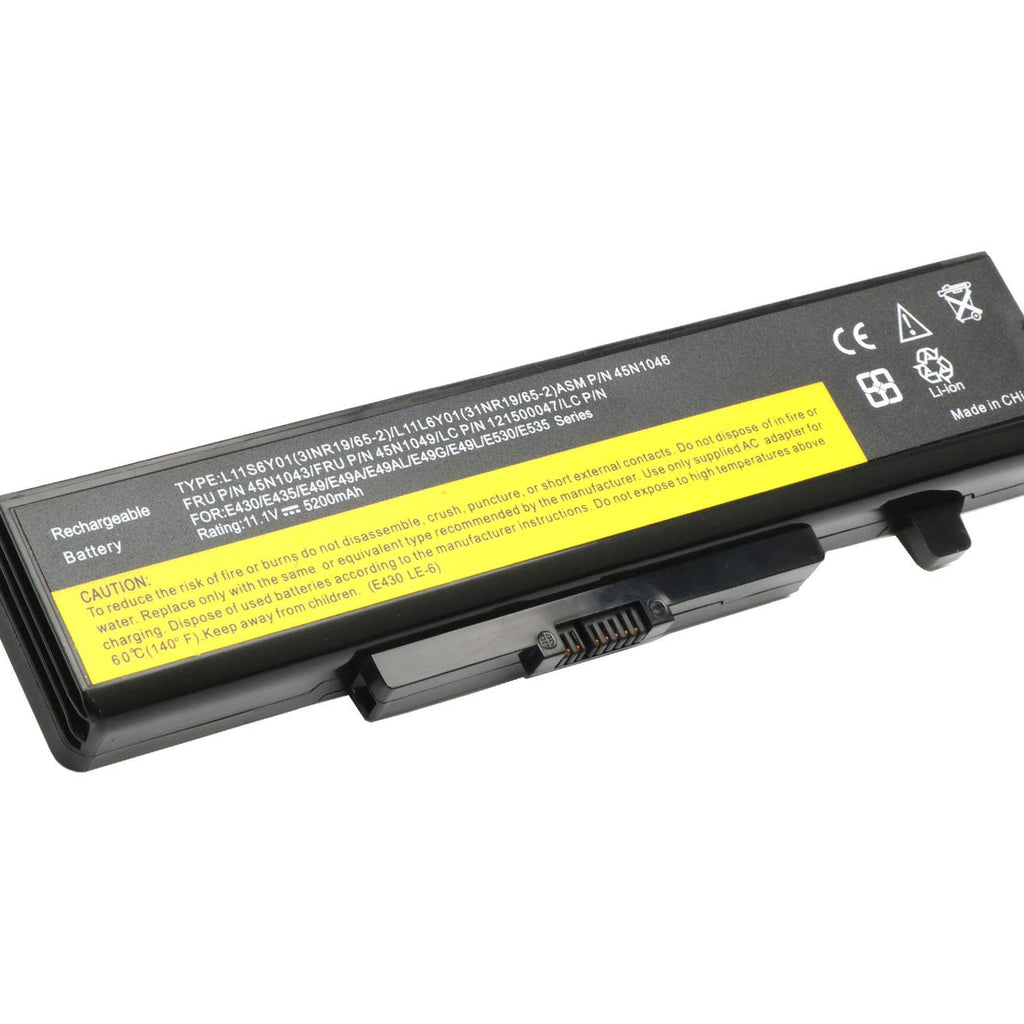 Lenovo Laptop Battery for ThinkPad E530 E540 E430 E431 E435 E440 E445 E531 E535 E545 75+ 45N1048 45N1049 45N1043 45N1042 Notebook Battery