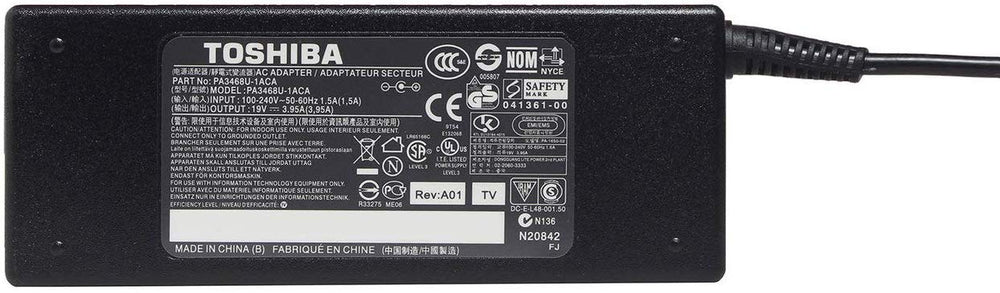 75W Toshiba Satellite R845 Series 19V 3.95A Laptop AC Power Replacement Adapter Laptop Charger JS Bazar