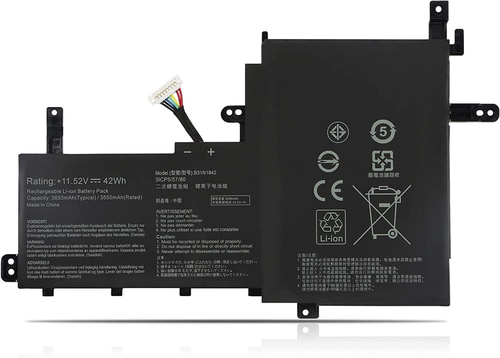 Laptop Battery Compatible for 42Wh B31N1842 Battery For ASUS VivoBook S15 S531FA - JS Bazar