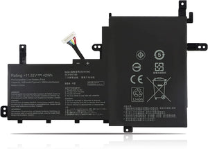 B31N1842 Laptop Battery 42Wh Compatible with ASUS VIVOBOOK 15 M513 S513EA S513IA X513EA X513EP / VIVOBOOK S15 K531FA K531FL S530FA S531FA S531FL S5500FL V531FA Series 3ICP5/57/80 0B200-0344000 Laptop Batteries JS Bazar