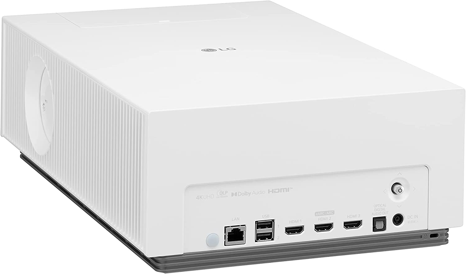 LG CineBeam HU710PW 2000-Lumen XPR 4K UHD Smart Home Theater Laser DLP Projector, Projectors JS Bazar