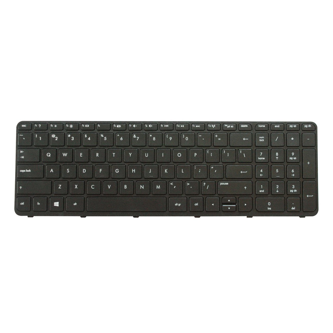 HP Pavilion 17-e000 17-e100 17z-e000 Black Replacement Laptop Keyboard Laptop Keyboard JS Bazar