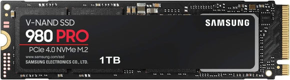 Samsung 980 Pro 1TB PCIe NVMe Gen4 M.2 Solid State Drive : MZ-V8P1T0BW Hard Drives JS Bazar