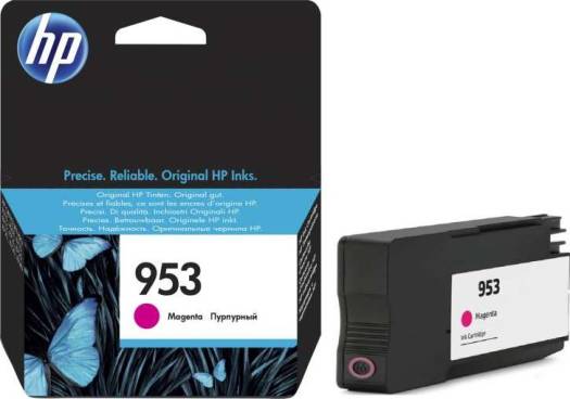 HP 953 Magenta Original Ink Cartridge : F6U13AE Cartridges JS Bazar