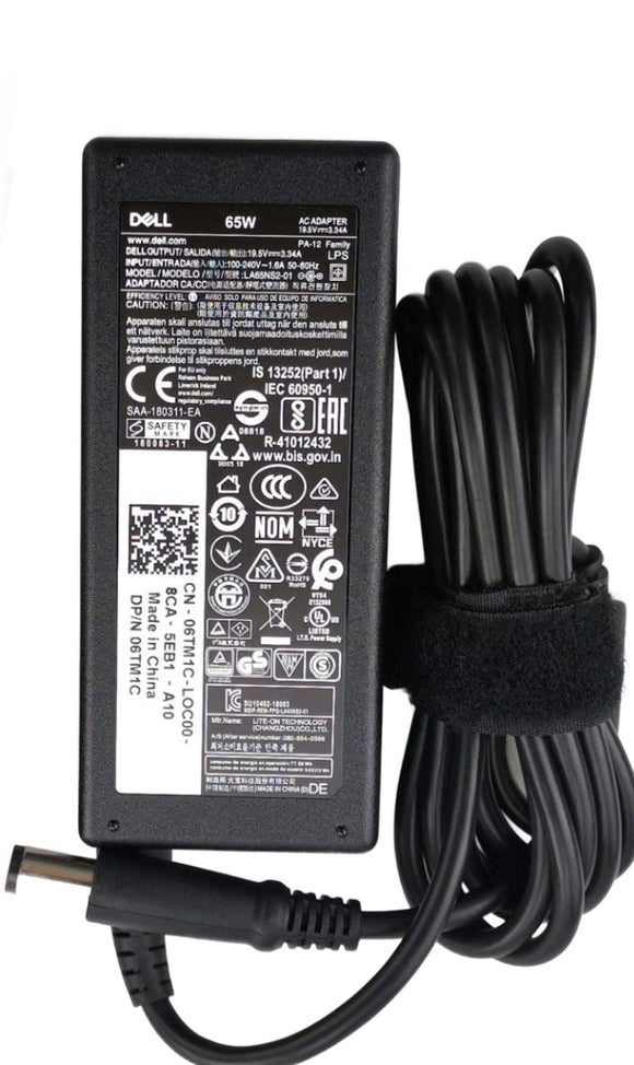 65W Dell Laptop charger for Dell Inspiron 3567 3552 5379 5567 3467 5559 5570 5578, Vostro 3400, 3500 Laptop Adapter Laptop Charger JS Bazar