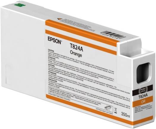 Epson Ink Cartridge, 350 ml Capacity, Orange (T824A) Cartridges JS Bazar