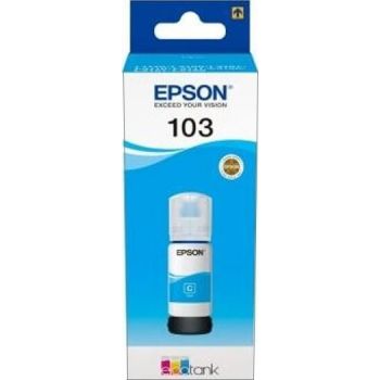 Epson 103 EcoTank Cyan Ink Bottle (C13T00S24A) Cartridges JS Bazar