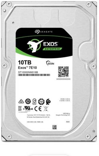 Seagate Exos X18 10TB Internal Hard Drive, 7200 Rpm SATA III 6 Gb/s Interface : ST10000NM018G Hard Drives JS Bazar