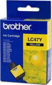 Brother LC47Y Ink Cartridge Cartridges JS Bazar