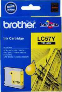 Brother LC57Y Ink Cartridge Cartridges JS Bazar