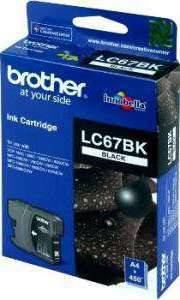 Brother LC67BK Ink Cartridge Cartridges JS Bazar