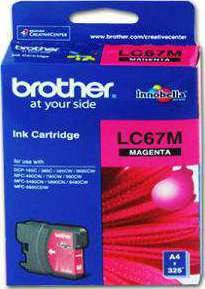 Brother LC67M Ink Cartridge Cartridges JS Bazar