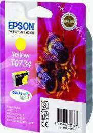 Epson Yellow Ink Cartridge ( T0734) Cartridges JS Bazar