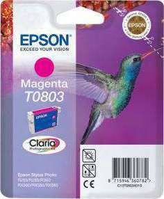 Epson Magenta Ink Cartridge (T0803) Cartridges JS Bazar