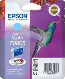 Epson Light Cyan Ink Cartridge (T0805) Cartridges JS Bazar