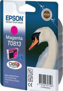 Epson Magenta Ink Cartridge (T0813) Cartridges JS Bazar
