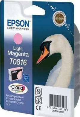 Epson Light Magenta Ink Cartridge (T0816) Cartridges JS Bazar