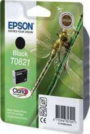 Epson Black Ink Cartridge (T0821) Cartridges JS Bazar