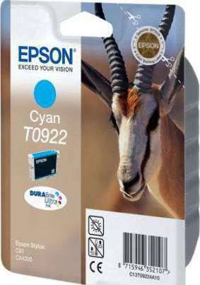 Epson Cyan Ink Cartridge (T0922) Cartridges JS Bazar