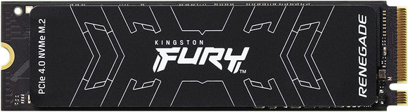 Kingston Fury Renegade 500GB Internal Gaming SSD, PCIe Gen 4.0 NVMe, M.2 2280 : SFYRS/500G Hard Drives JS Bazar