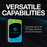 Seagate SkyHawk 20TB AI SATA III 3.5" Internal Surveillance Hard Drive : ST20000VE002 Hard Drives JS Bazar