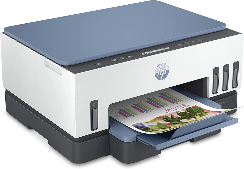 HP Smart Tank 725 Wi/Fi All in One Color Printer Auto Duplex Printing : 28B51A - JS Bazar