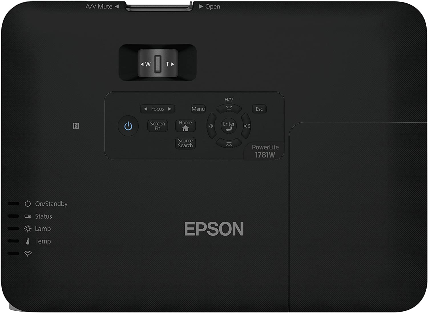 Epson EB1781W Ultra Portable Projector With 1-1.2 Optical Zoom and 30-300'' Screen size : EB-1781W Projectors JS Bazar