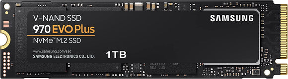 Samsung 970 EVO Plus 1TB - NVMe PCIe M.2 2280 SSD Internal Solid State Drives : MZ-V7S1T0BW Hard Drives JS Bazar