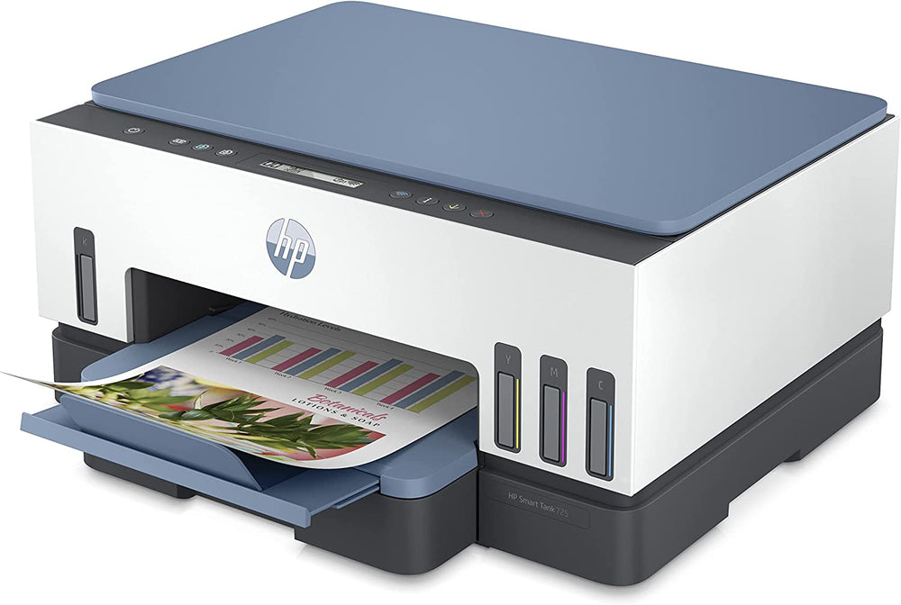 HP Smart Tank 725 Wi/Fi All in One Color Printer Auto Duplex Printing : 28B51A - JS Bazar