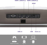 BenQ W2700i True 4K Smart Home Cinema Projector, 2000 Lumens, HDMI : 9H.JMP77.38R Projectors JS Bazar