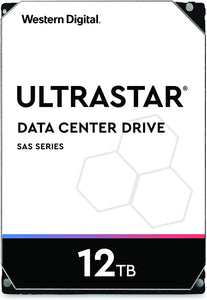 Western Digital Ultrastar DC HDD Server HE12 , 3.5, 12TB, 256MB, 7200 RPM : HUH721212AL5204 - JS Bazar