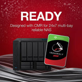 Seagate IronWolf 12TB NAS Hard Drive, 7200 RPM 256MB Cache SATA6.0Gb/s CMR : ST12000VN0008 Hard Drives JS Bazar